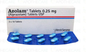 AZOLAM 0.25MG TAB