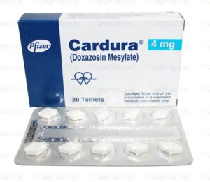 CARDURA 4MG TAB